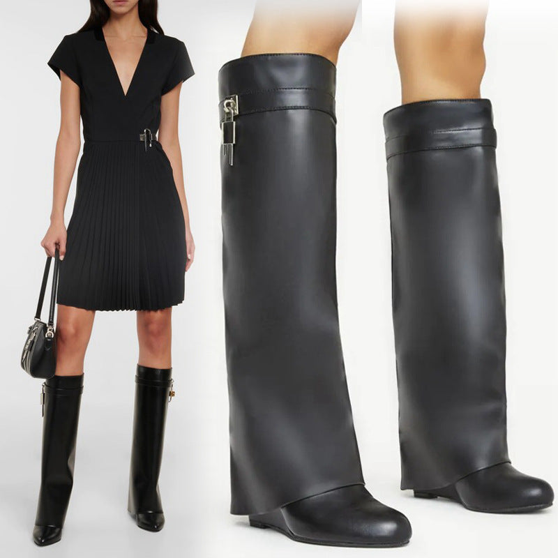 Bottes Orthopédiques Gracieuses au Look Moderne
