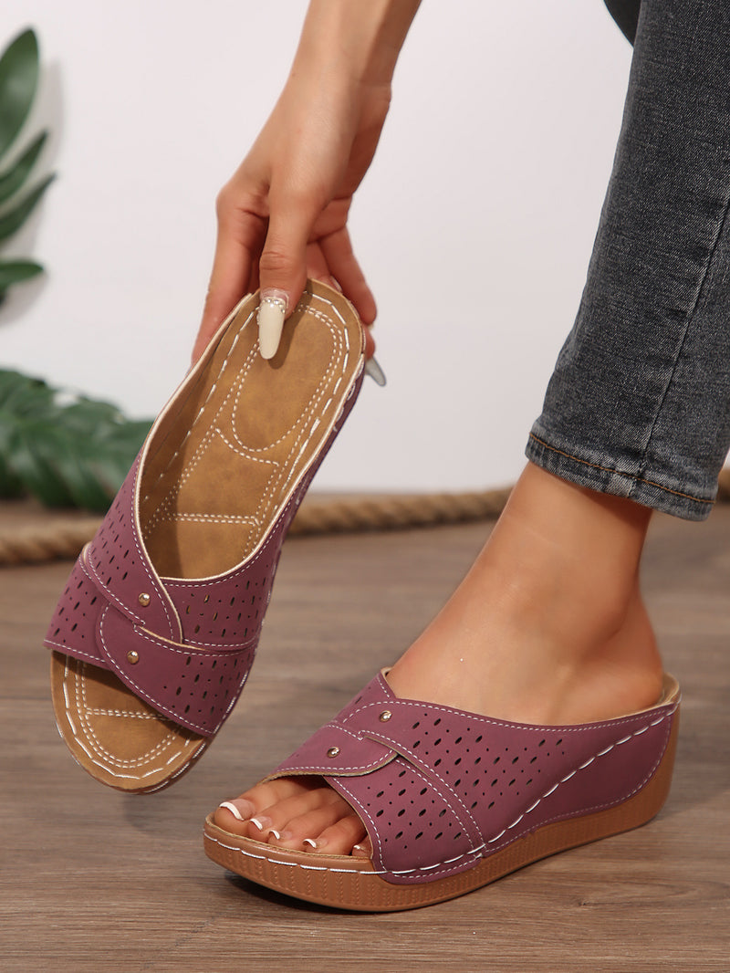 Sandales Orthopédiques Gracieuses au Look Moderne