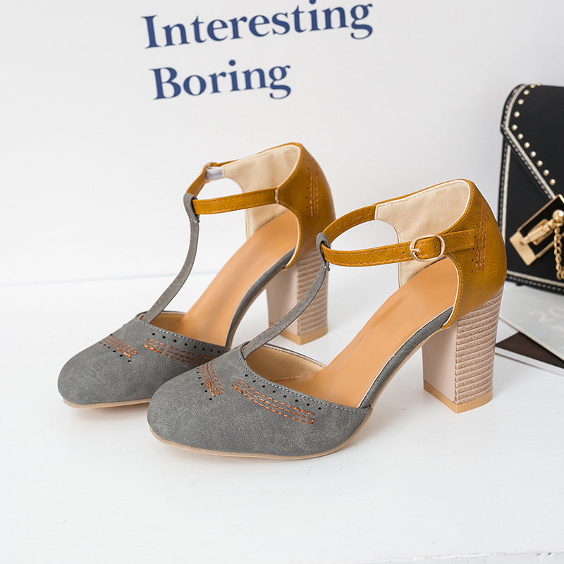 Sandales Orthopédiques Gracieuses au Look Moderne