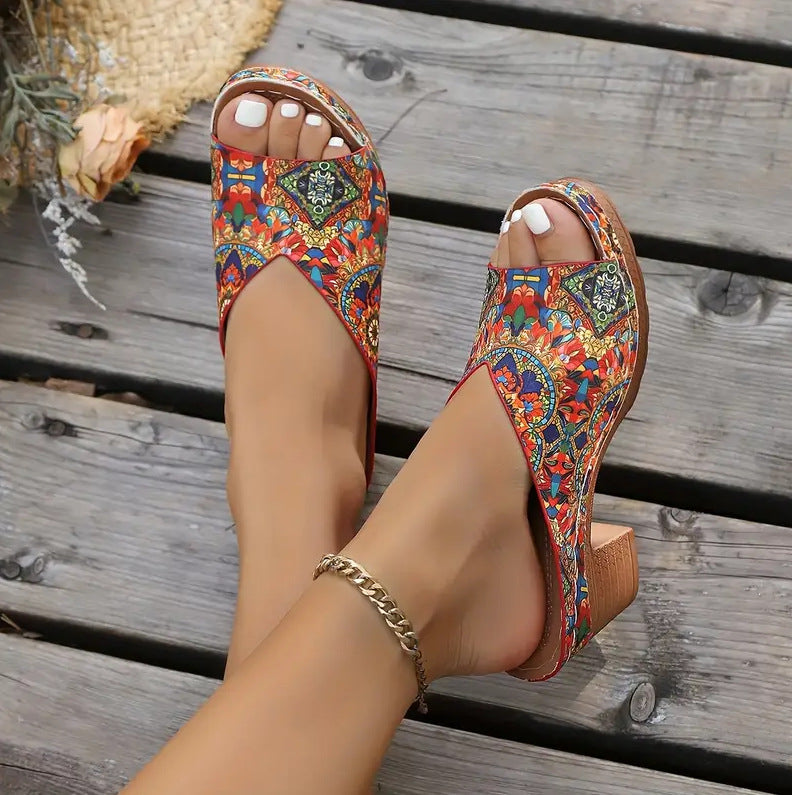 Sandales Orthopédiques Gracieuses au Look Moderne