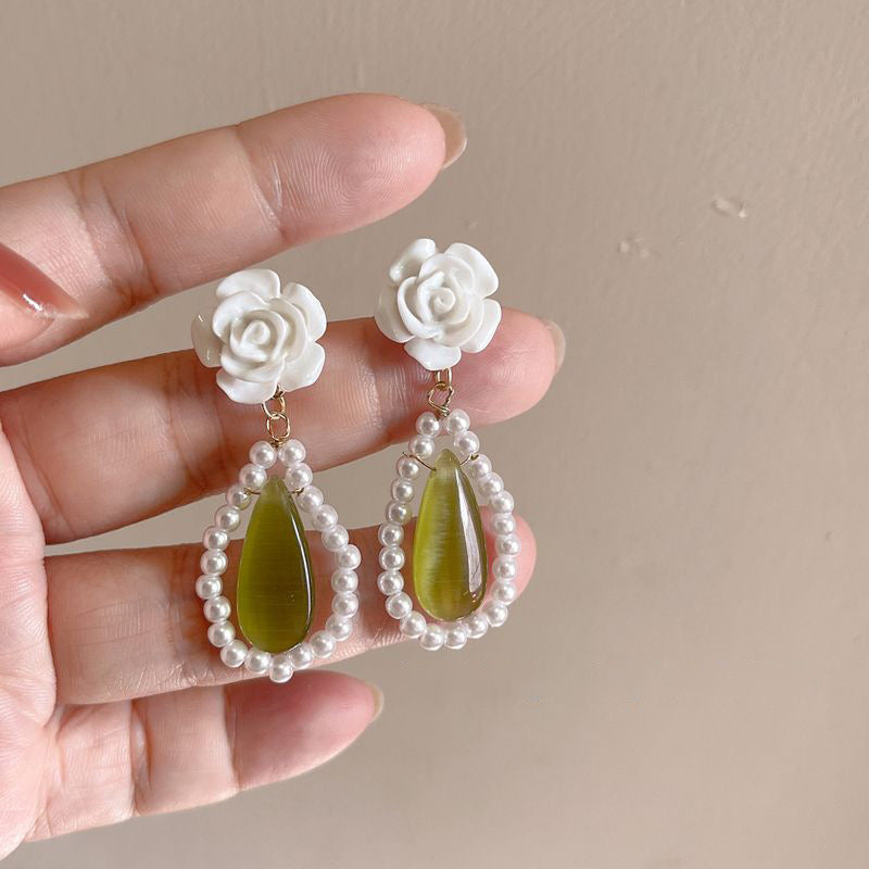 Perle Boucle d'oreille magnifique au style unique