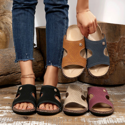 Sandales Orthopédiques Gracieuses au Look Moderne
