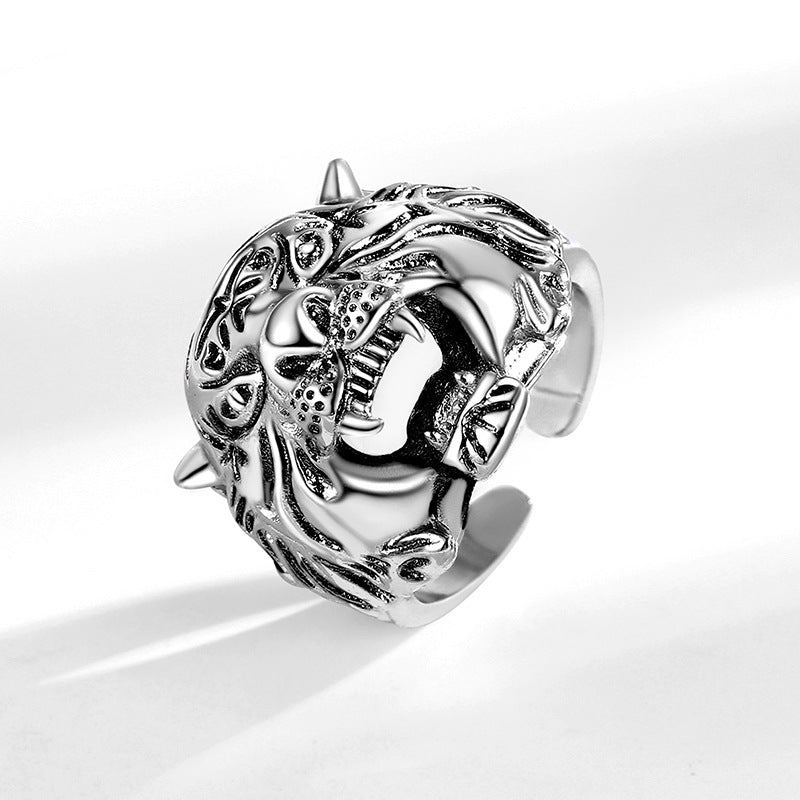 Argent Bague artisanal délicat