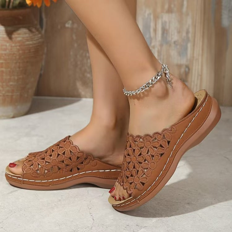 Sandales Orthopédiques Gracieuses au Look Moderne