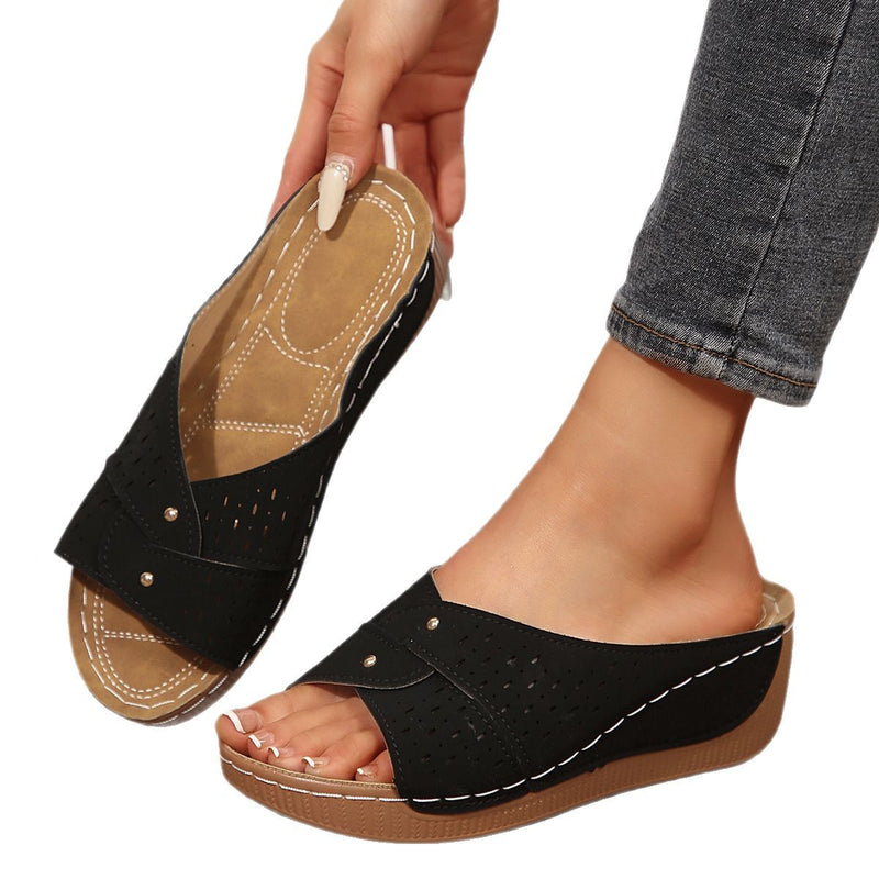 Sandales Orthopédiques Gracieuses au Look Moderne