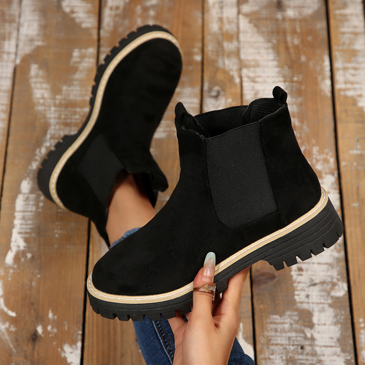 Bottes Orthopédiques Gracieuses au Look Moderne