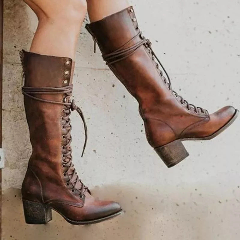 Bottes orthopédiques chic au design unique
