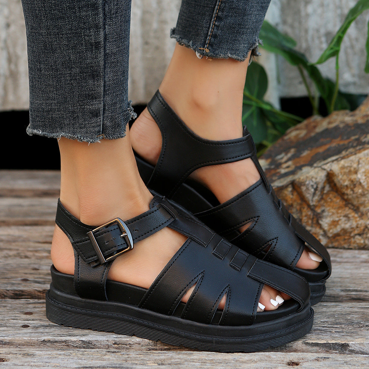Sandales Orthopédiques Chics au Design Unique
