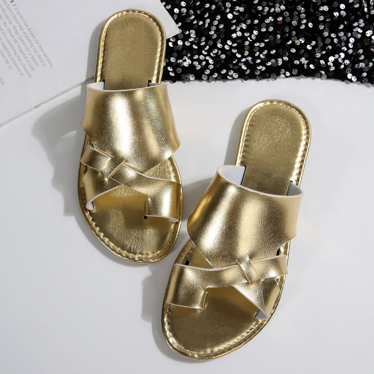 Sandales Orthopédiques Chics au Design Unique