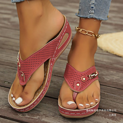 Sandales Orthopédiques Gracieuses au Look Moderne