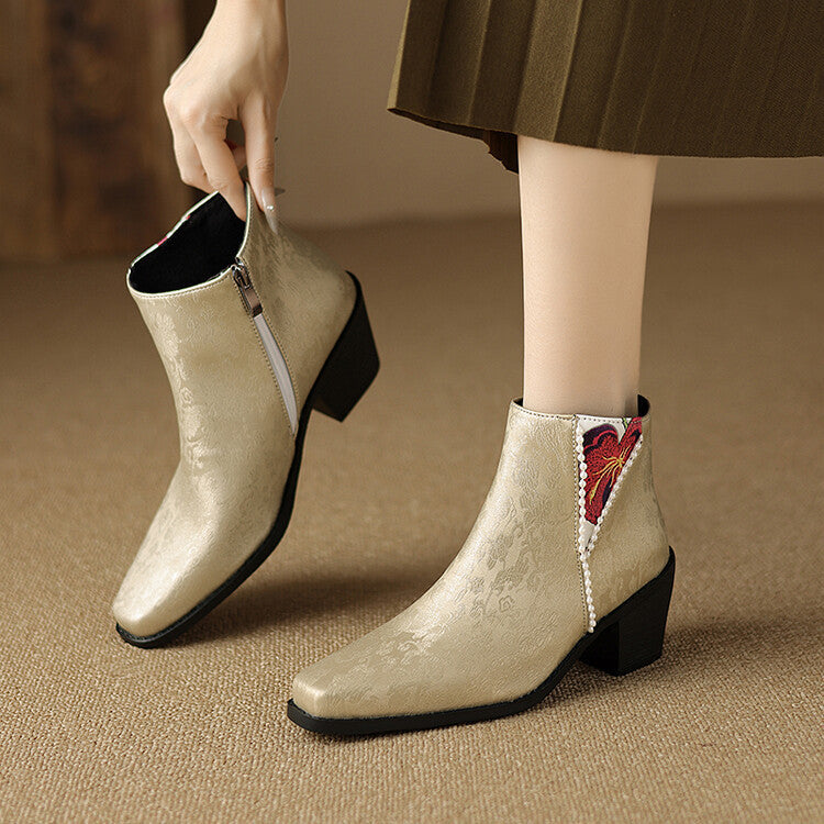 Bottes Orthopédiques d'Inspiration Vintage