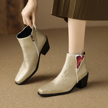 Bottes Orthopédiques d'Inspiration Vintage