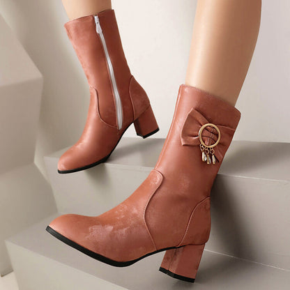 Bottes Orthopédiques Gracieuses au Look Moderne