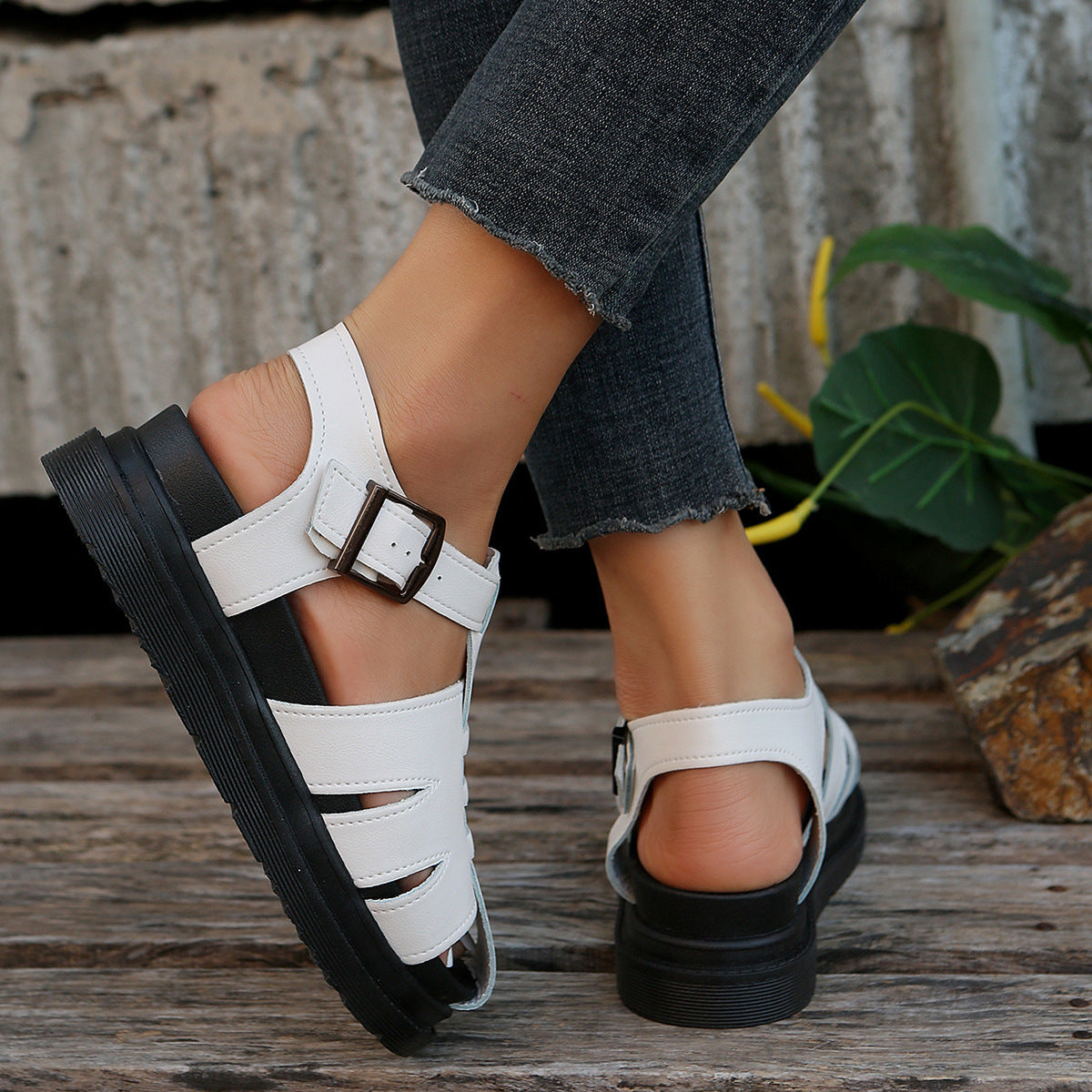 Sandales Orthopédiques Chics au Design Unique