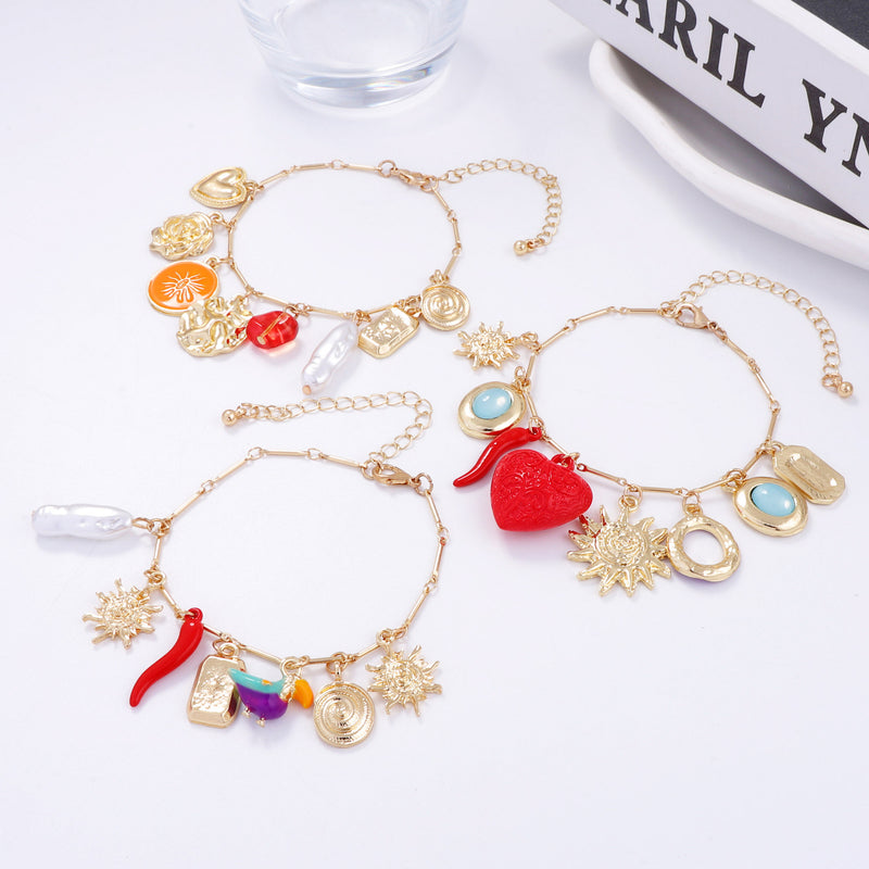 Perle Bracelet vintage fait main