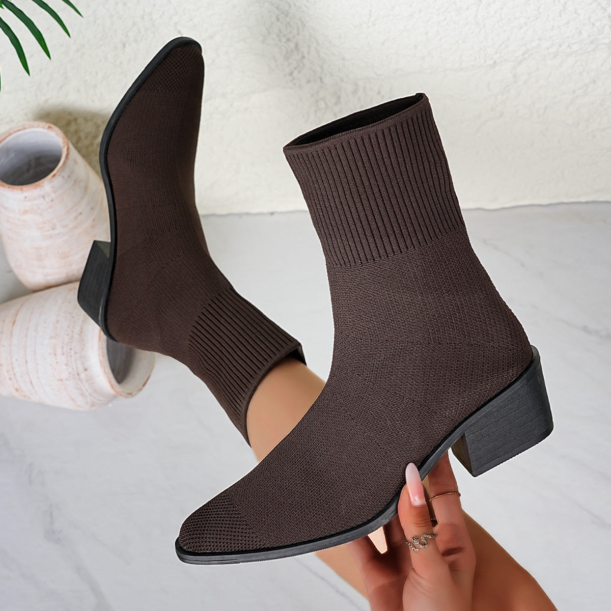 Bottes Orthopédiques Chics au Design Unique