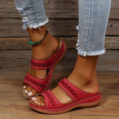 Sandales Orthopédiques Gracieuses au Look Moderne