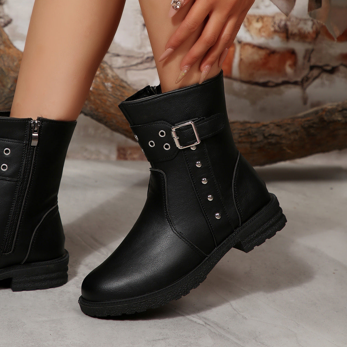 Bottes Orthopédiques Gracieuses au Look Moderne