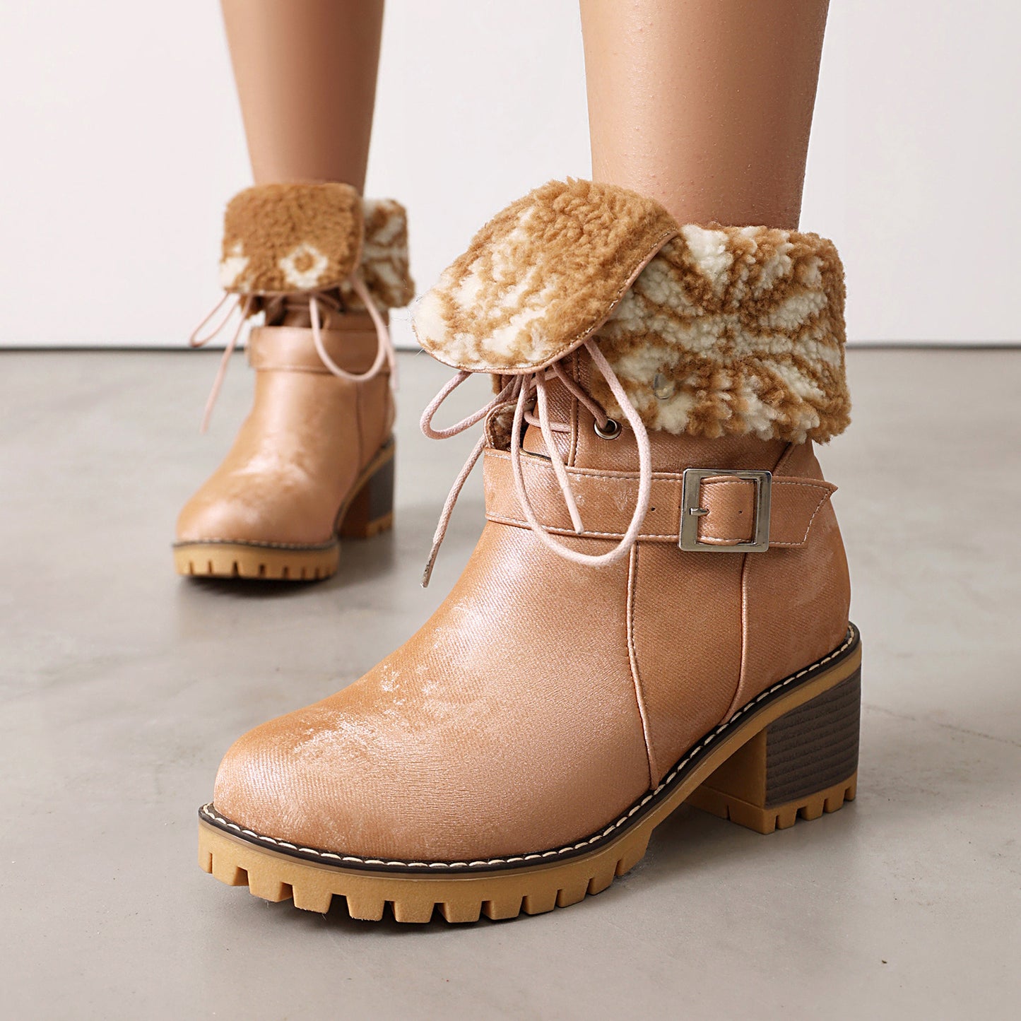 Bottes Orthopédiques Chics au Design Unique