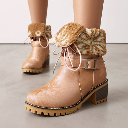 Bottes Orthopédiques Chics au Design Unique