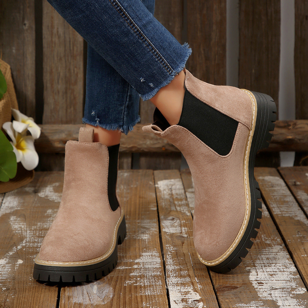 Bottes Orthopédiques Classiques au Style Intemporel