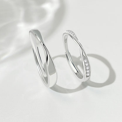 Argent Bague artisanal délicat