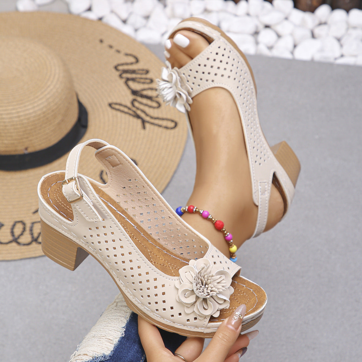 Sandales Orthopédiques Chics au Design Unique