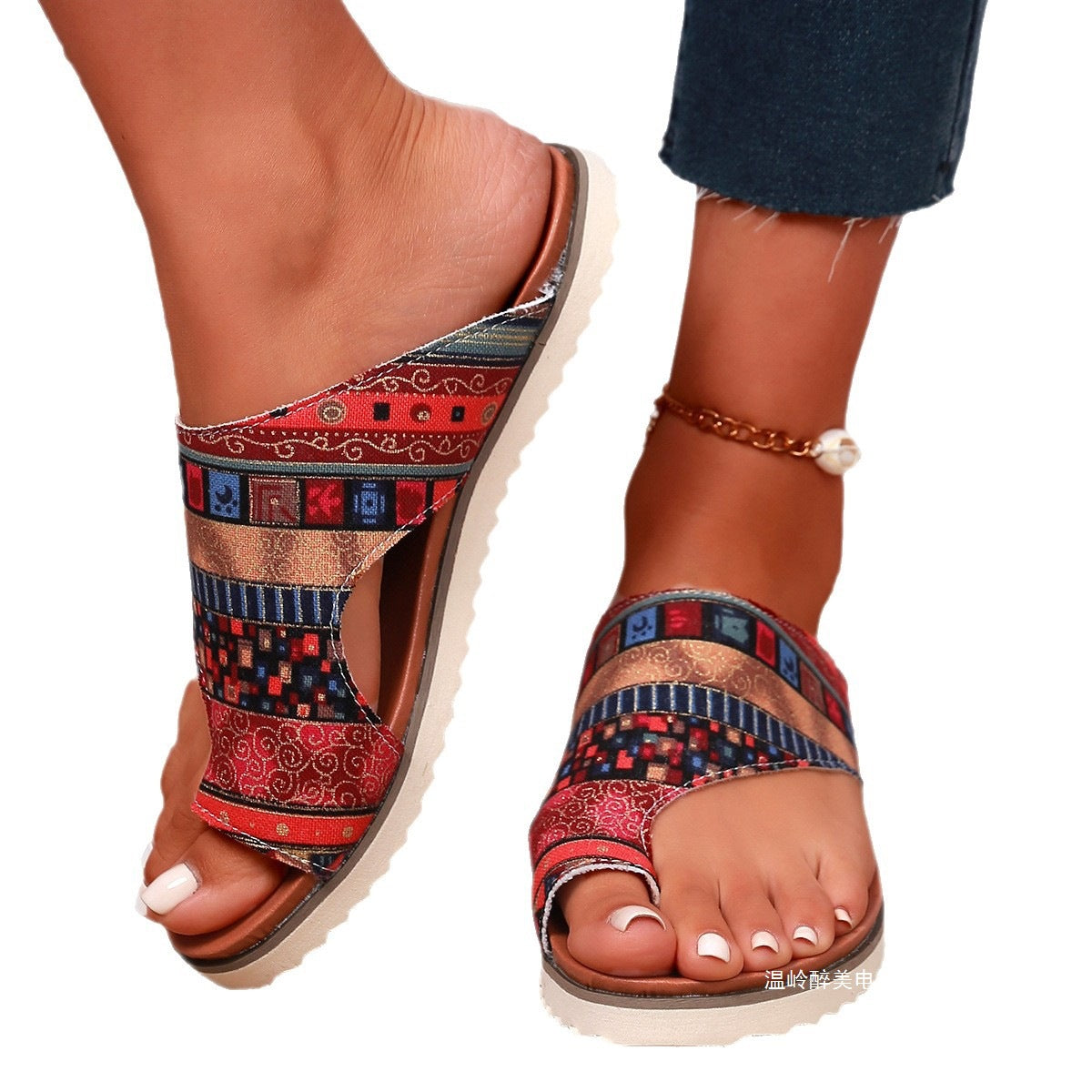 Sandales Orthopédiques Chics au Design Unique