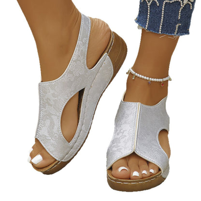 Sandales Orthopédiques Gracieuses au Look Moderne