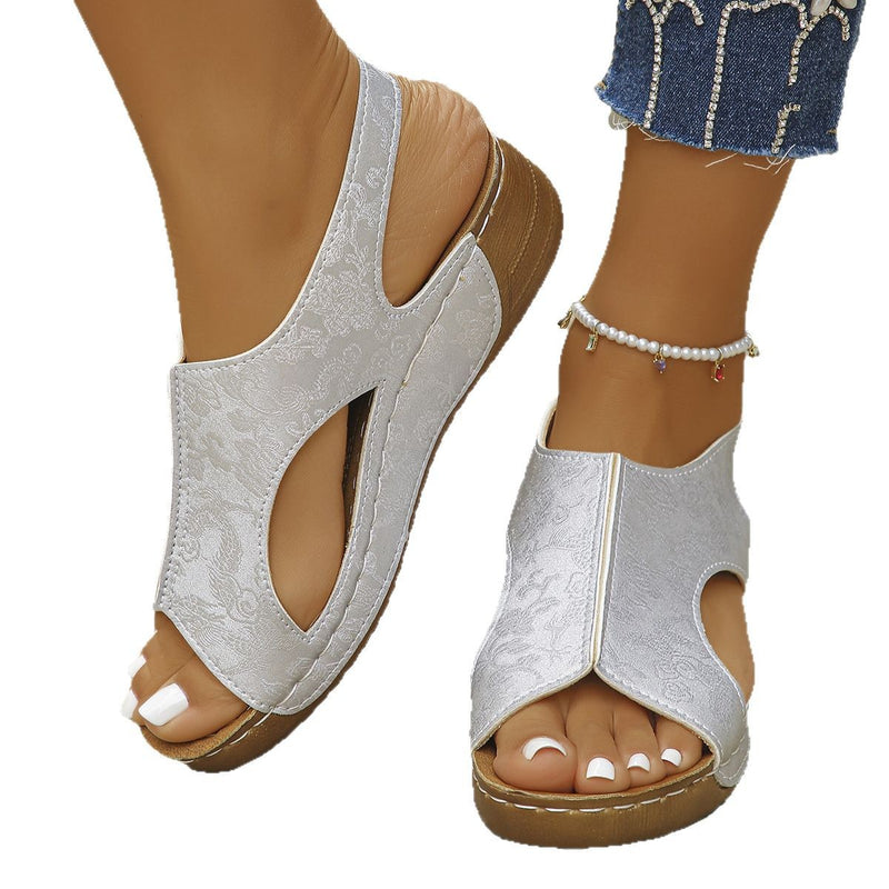 Sandales Orthopédiques Gracieuses au Look Moderne
