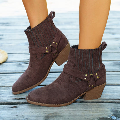 Bottes Orthopédiques Gracieuses au Look Moderne