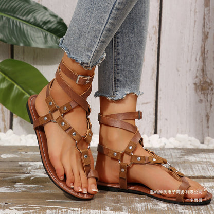 Sandales Orthopédiques Gracieuses au Look Moderne