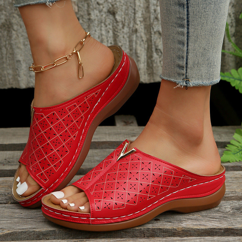 Sandales Orthopédiques Chics au Design Unique