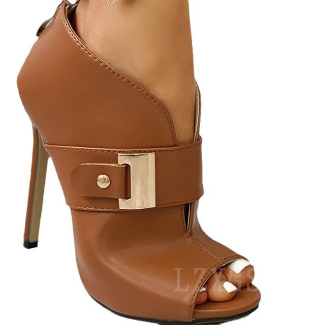 Sandales Orthopédiques Gracieuses au Look Moderne