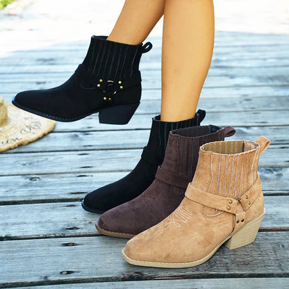 Bottes Orthopédiques Gracieuses au Look Moderne