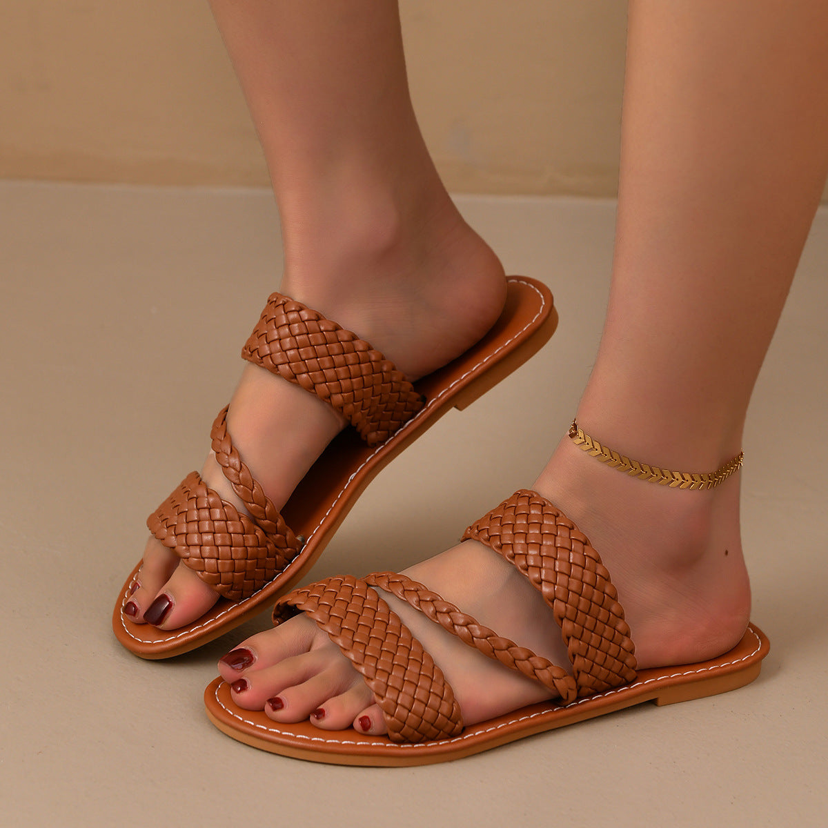 Sandales Orthopédiques Gracieuses au Look Moderne