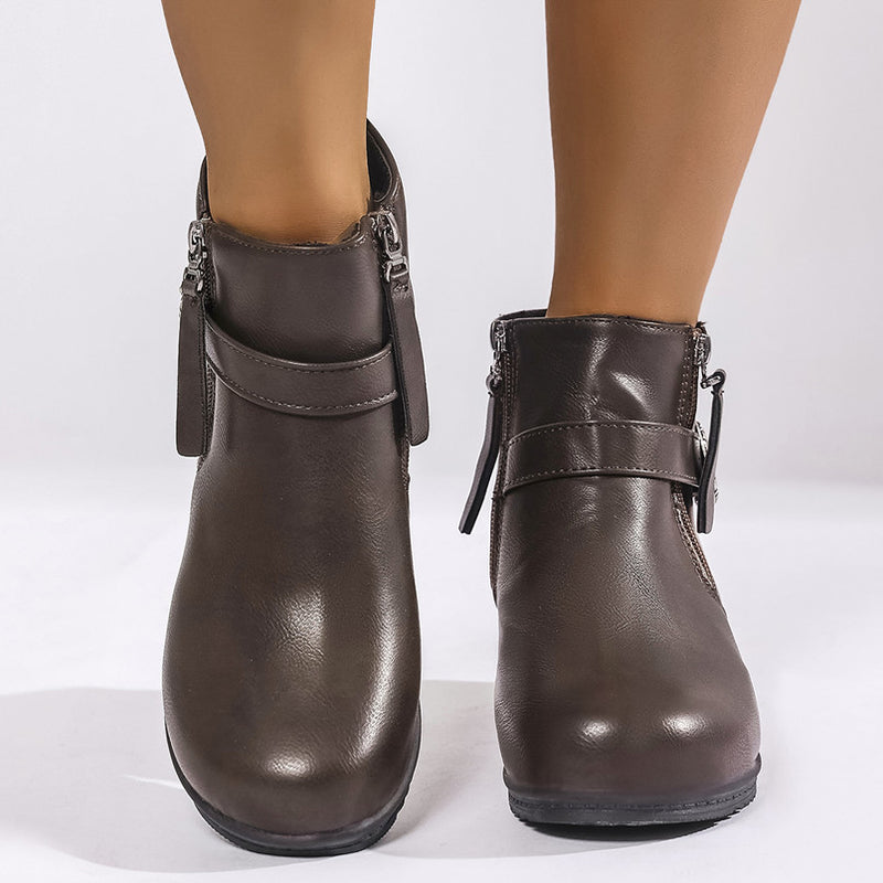 Bottes Orthopédiques Gracieuses au Look Moderne