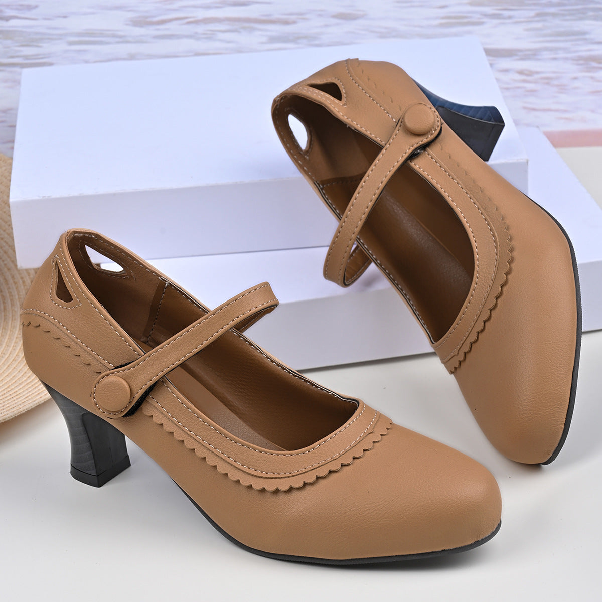Chaussures Orthopédiques Gracieuses au Look Moderne