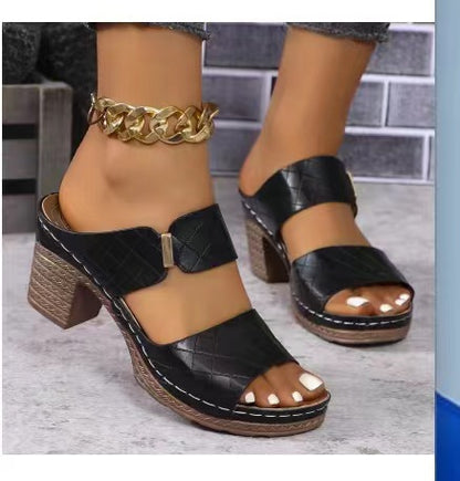 Sandales Orthopédiques Chics au Design Unique