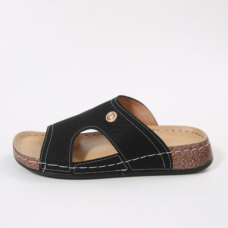 Sandales Orthopédiques Gracieuses au Look Moderne