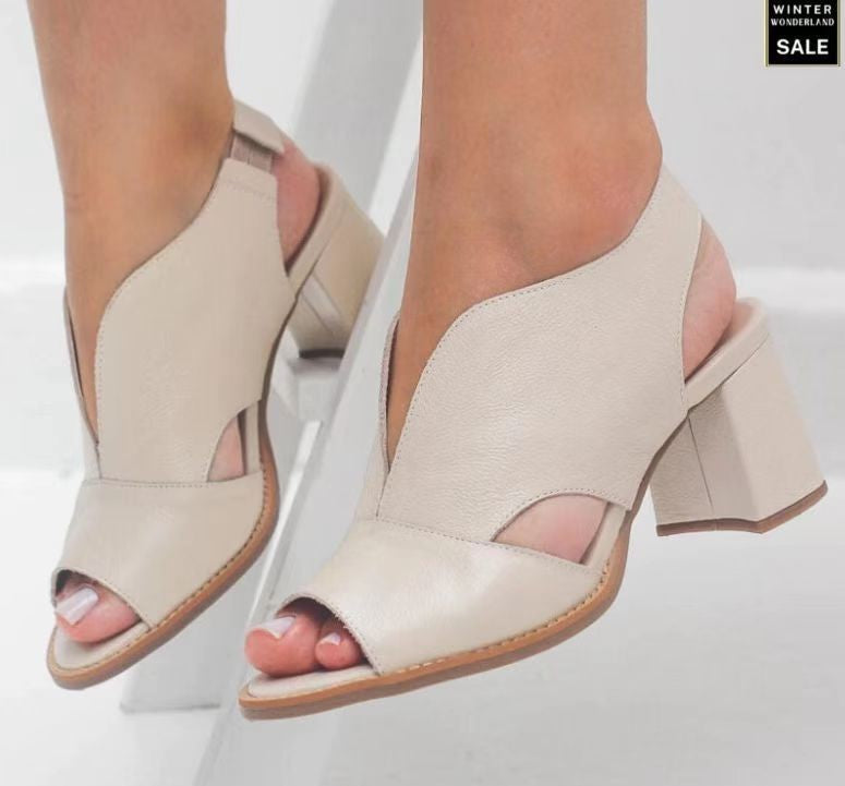 Sandales Orthopédiques Gracieuses au Look Moderne