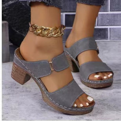 Sandales Orthopédiques Chics au Design Unique