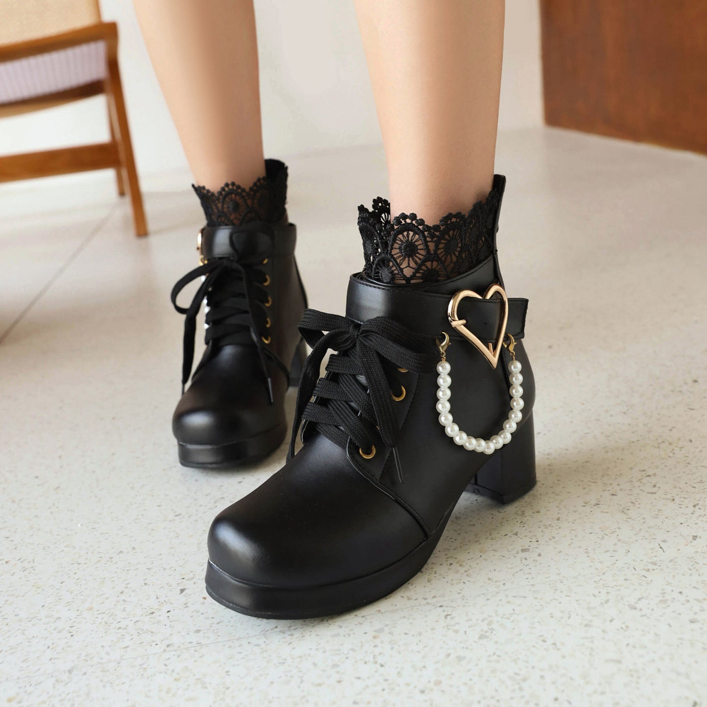 Bottes Orthopédiques d'Inspiration Vintage