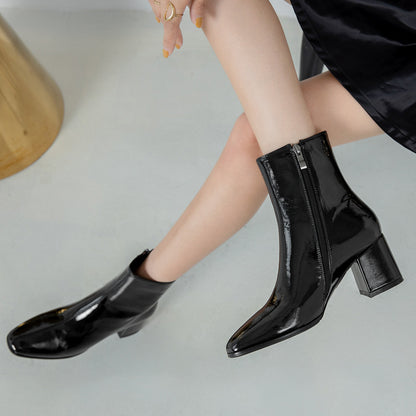 Bottes Orthopédiques Gracieuses au Look Moderne