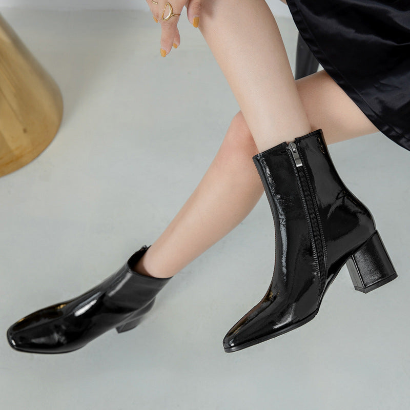 Bottes Orthopédiques Gracieuses au Look Moderne