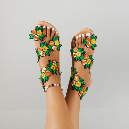 Sandales Orthopédiques Gracieuses au Look Moderne