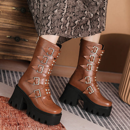 Bottes Orthopédiques Gracieuses au Look Moderne
