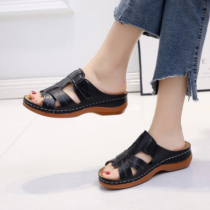 Sandales Orthopédiques Gracieuses au Look Moderne