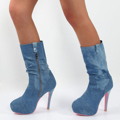 Bottes Orthopédiques Gracieuses au Look Moderne