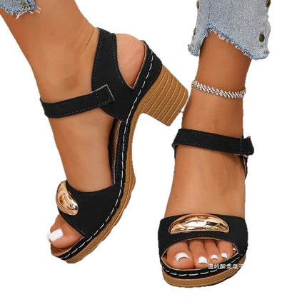 Sandales Orthopédiques Chics au Design Unique